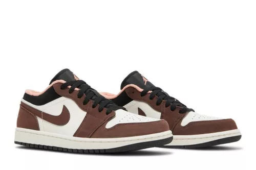 Jordan 1 Low Mocha pánske nízke mestské tenisky hnedé