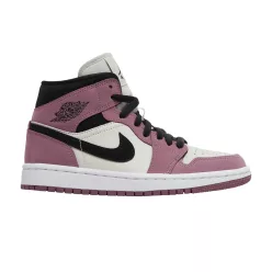   Jordan 1 Mid SE Light Mulberry (Women's) dámske členkové mestské tenisky svetlo fialové