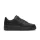 Nike Air Force 1 Low '07 Black dámske nízke streetové tenisky čierne — produktová fotografia na bielom pozadí, bočný pohľad