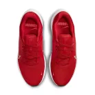 Nike Quest 5 'University Red' dámske nízke streetové tenisky červené — produktová fotografia na bielom pozadí, bočný pohľad
