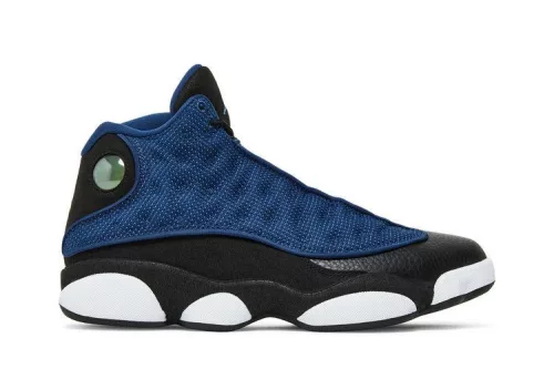 Air Jordan 13 Retro Navy pánske vysoké basketbalové topánky tmavomodré