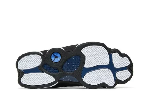 Air Jordan 13 Retro Navy pánske vysoké basketbalové topánky tmavomodré