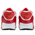 Nike Air Max 90 Peony Light Crimson nízke streetové tenisky červené — produktová fotografia na bielom pozadí, bočný pohľad