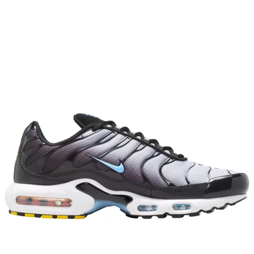 Nike Air Max Plus Black Light Smoke Grey pánske nízke mestské tenisky čierne sivé