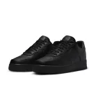Nike Air Force 1 Low '07 Fresh Black Anthracite nízke streetové tenisky čierne-tmavosivé — produktová fotografia na bielom pozadí, bočný pohľad