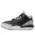 Jordan 3 Retro Green Glow detské nízke streetové tenisky zelené — produktová fotografia na bielom pozadí, bočný pohľad
