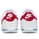 Nike Cortez Forrest Gump (2024) dámske nízke streetové tenisky biele-červené — produktová fotografia na bielom pozadí, bočný pohľad