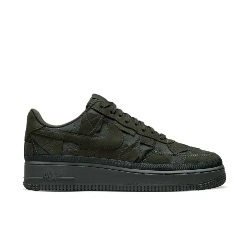 Nike Air Force 1 Low SP Billie Eilish Sequoia nízke streetové tenisky — produktová fotografia na bielom pozadí, bočný pohľad