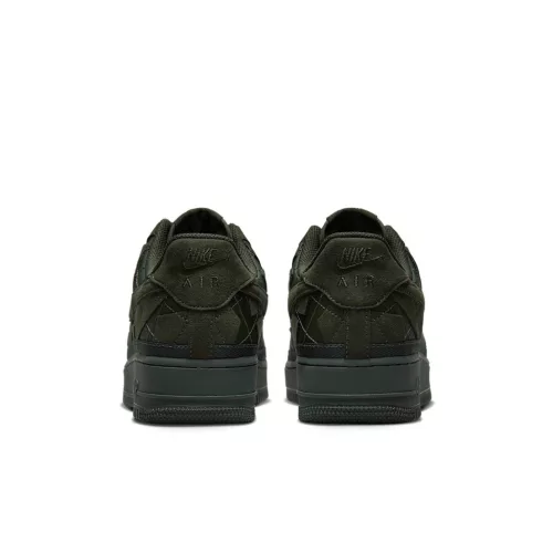 Nike Air Force 1 Low SP Billie Eilish Sequoia nízke streetové tenisky — produktová fotografia na bielom pozadí, bočný pohľad