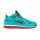 Nike LeBron 9 Low Reverse Liverpool nízke basketbalové tenisky — produktová fotografia na bielom pozadí, bočný pohľad