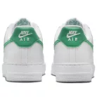 Nike Air Force 1 '07 Next Nature White Stadium Green dámske nízke streetové tenisky biele-zelené — produktová fotografia na bielom pozadí, bočný pohľad
