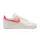 Nike Air Force 1 '07 Next Nature Sail Hot Lava dámske nízke streetové tenisky lomené biele — produktová fotografia na bielom pozadí, bočný pohľad