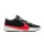 Nike Zoom Freak 5 Double Trouble nízke streetové tenisky čierne-červené — produktová fotografia na bielom pozadí, bočný pohľad