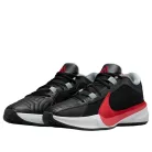 Nike Zoom Freak 5 Double Trouble nízke streetové tenisky čierne-červené — produktová fotografia na bielom pozadí, bočný pohľad
