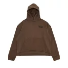 Jordan x Travis Scott Pullover Hoodie Palomino mikina s kapucňou hnedá — produktová fotografia na bielom pozadí, bočný pohľad