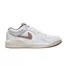 Jordan Stadium 90 White Legend Light Brown dámske nízke streetové tenisky biele-hnedé — produktová fotografia na bielom pozadí, bočný pohľad