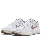 Jordan Stadium 90 White Legend Light Brown dámske nízke streetové tenisky biele-hnedé — produktová fotografia na bielom pozadí, bočný pohľad
