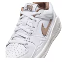 Jordan Stadium 90 White Legend Light Brown dámske nízke streetové tenisky biele-hnedé — produktová fotografia na bielom pozadí, bočný pohľad