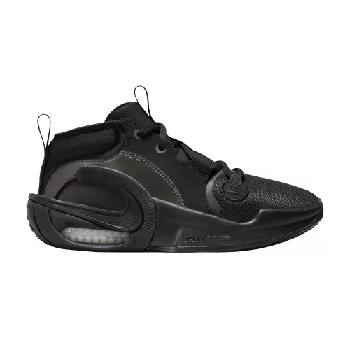 Nike Air Zoom Crossover 2 GS 'Black Anthracite' nízke streetové tenisky čierne-tmavosivé — produktová fotografia na bielom pozadí, bočný pohľad