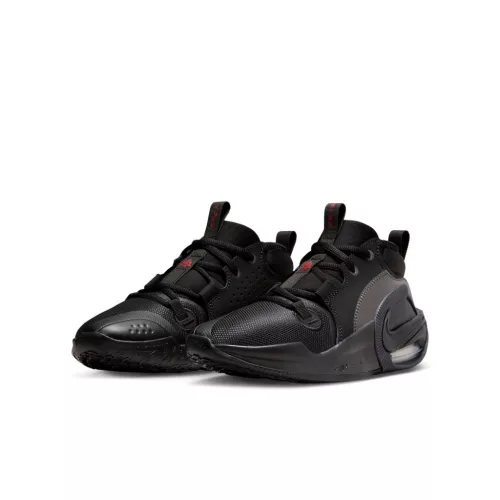 Nike Air Zoom Crossover 2 GS 'Black Anthracite' nízke streetové tenisky čierne-tmavosivé — produktová fotografia na bielom pozadí, bočný pohľad