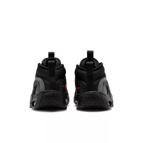 Nike Air Zoom Crossover 2 GS 'Black Anthracite' nízke streetové tenisky čierne-tmavosivé — produktová fotografia na bielom pozadí, bočný pohľad