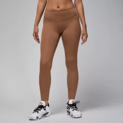 Jordan Sport Women's legíny — produktová fotografia na bielom pozadí, bočný pohľad