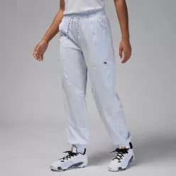 Jordan Sport Tunnel Pants Football Grey/Ghost dámske nohavice sivé — produktová fotografia na bielom pozadí, bočný pohľad