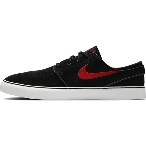 Nike SB Zoom Janoski OG+ 'Black Summit White University Red' Alacsony Szárú Gördeszkás Cipő Fekete-Fehér-Piros – Zoom Air