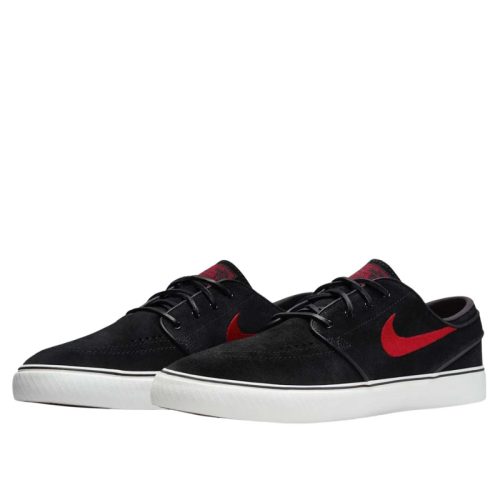 Nike SB Zoom Janoski OG+ 'Black Summit White University Red' Alacsony Szárú Gördeszkás Cipő Fekete-Fehér-Piros – Zoom Air