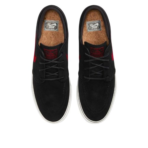 Nike SB Zoom Janoski OG+ 'Black Summit White University Red' Alacsony Szárú Gördeszkás Cipő Fekete-Fehér-Piros – Zoom Air