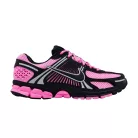 Nike Zoom Vomero 5 Pink Spell Black dámske nízke bežecké tenisky ružové-čierne — produktová fotografia na bielom pozadí, bočný pohľad