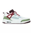 Jordan Spizike Low Chinese New Year (2024) nízke streetové tenisky — produktová fotografia na bielom pozadí, bočný pohľad