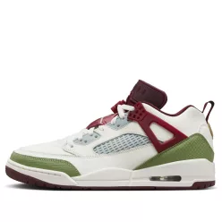 Jordan Spizike Low Chinese New Year (2024) nízke streetové tenisky — produktová fotografia na bielom pozadí, bočný pohľad