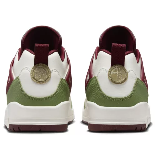 Jordan Spizike Low Chinese New Year (2024) nízke streetové tenisky — produktová fotografia na bielom pozadí, bočný pohľad