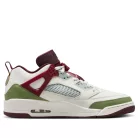 Jordan Spizike Low Chinese New Year (2024) nízke streetové tenisky — produktová fotografia na bielom pozadí, bočný pohľad