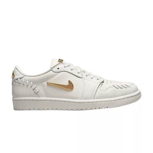 Jordan 1 Low Method of Make Sail Metallic Gold (Women's) dámske nízke mestské tenisky krémová
