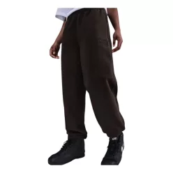 Stussy x Nike Stone Washed Fleece Pant nohavice hnedé — produktová fotografia na bielom pozadí, bočný pohľad