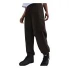Stussy x Nike Stone Washed Fleece Pant nohavice hnedé — produktová fotografia na bielom pozadí, bočný pohľad