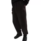 Stussy x Nike Stone Washed Fleece Pant nohavice hnedé — produktová fotografia na bielom pozadí, bočný pohľad