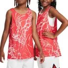 Nike Culture of Basketball Older Kids' Reversible Jersey White/University Red/University Red dres biely-červený — produktová fotografia na bielom pozadí, bočný