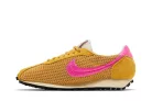 Nike LD-1000 SP Stussy Sanded Gold nízke streetové tenisky zlaté — produktová fotografia na bielom pozadí, bočný pohľad