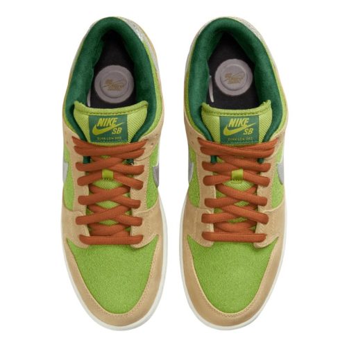 Nike SB Dunk Low 'Escargot' Alacsony Szárú Gördeszkás Cipő Bézs-Barna – Csiga Ihlette Bőr Felsőrész