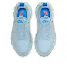 Jordan 1 Low Element Gore-Tex Glacier Blue Silver nízke streetové tenisky modré-strieborné — produktová fotografia na bielom pozadí, bočný pohľad