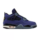 Jordan 4 Retro Lakers pánske vysoké basketbalové topánky fialové