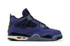 Jordan 4 Retro Lakers pánske vysoké basketbalové topánky fialové