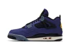 Jordan 4 Retro Lakers pánske vysoké basketbalové topánky fialové