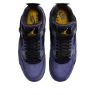 Jordan 4 Retro Lakers pánske vysoké basketbalové topánky fialové