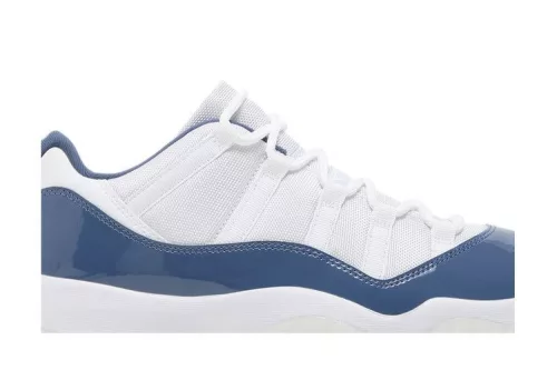 Jordan 11 Retro Low Diffused Blue pánske nízke mestské tenisky biele