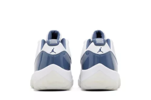 Jordan 11 Retro Low Diffused Blue pánske nízke mestské tenisky biele