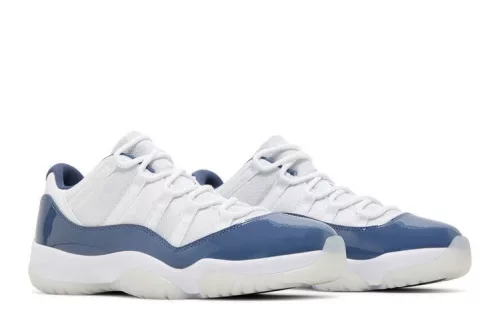 Jordan 11 Retro Low Diffused Blue pánske nízke mestské tenisky biele